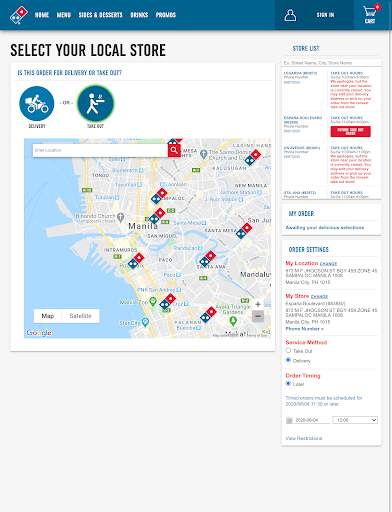 Domino's Pizza Philippines screenshot 2