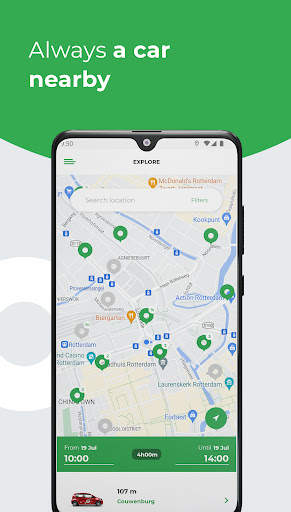 Greenwheels - Car sharing screenshot 5
