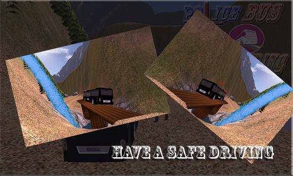 Police Bus Prison Hill Climb screenshot 3