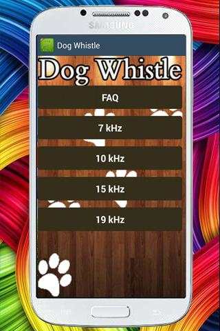 Dog Whistle, Free Dog Trainer! screenshot 4