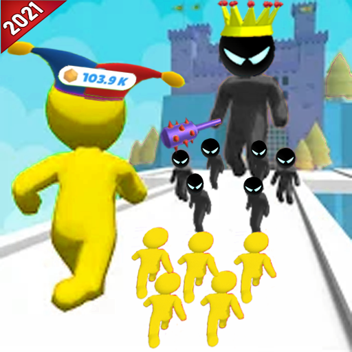 Join Color Rush Run Race Games-Giant Clash 3D icon
