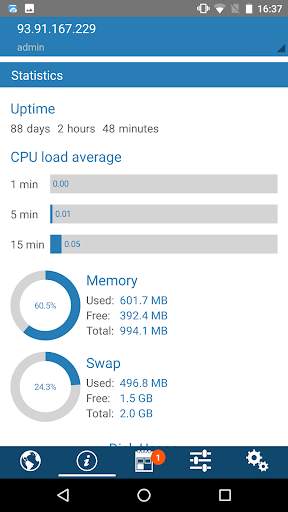Plesk Mobile screenshot 3