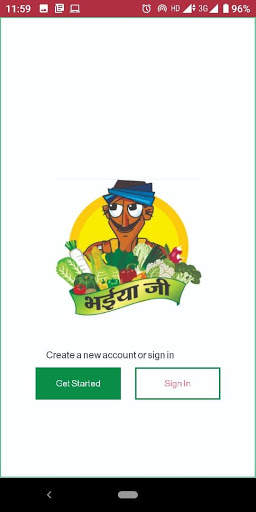 BHAIYAJEE- Vegetables/Fruit/Grocery shopping app screenshot 2