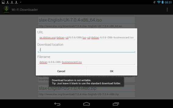 Wi-Fi Downloader screenshot 4