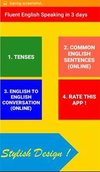 Fluent English Speaking in 3 Days Urdu To English screenshot 2
