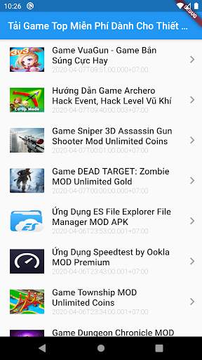 Tai Game Top screenshot 1