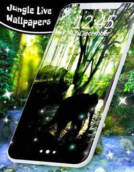 Animals Live Wallpaper: Jungle Sparkling Wallpaper скриншот 6