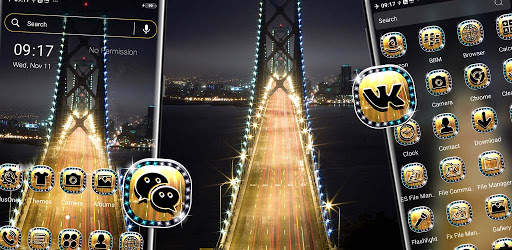 Lighting Bridge Launcher Theme screenshot 5