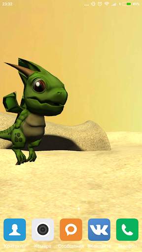 Toon Dragon Live Wallpaper screenshot 8