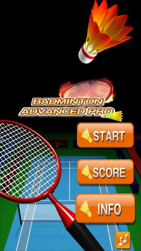 Badminton android game screenshot 2