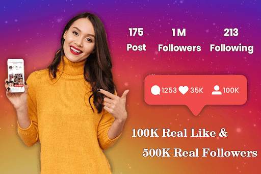 Get Real Followers and Like For Instagram Hashtag screenshot 1