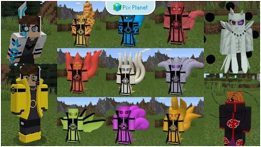Mod Naruto Jedy for Minecraft PE screenshot 2