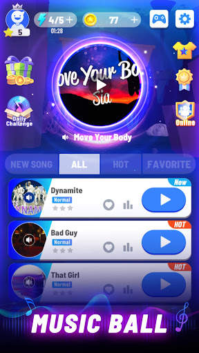 Music Ball 3D- Music Rush Game screenshot 2