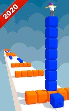 New: Cubes Surfer – Stack Color 3D 2020 screenshot 6