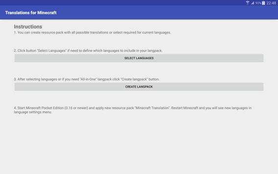 Translations for Minecraft screenshot 7