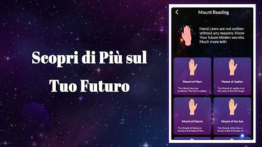 Lettura del palmo e chiromante screenshot 8