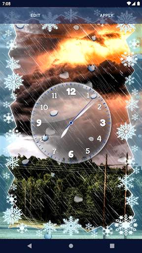 Rain Drops Live Wallpaper screenshot 3