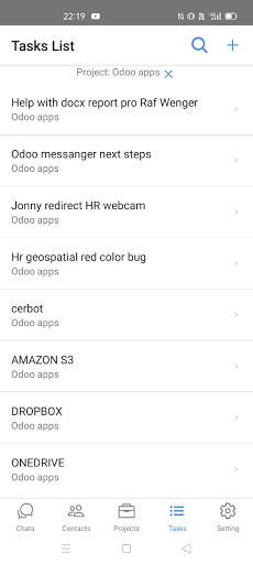 Odoo messenger скриншот 2