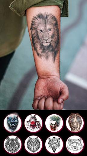 Tattoo my photo: tattoos for men- 3D tattoo design screenshot 5