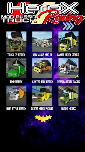 Mod Bussid Truk Herex Racing screenshot 2