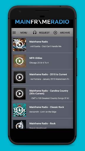 Mainframe Radio screenshot 2