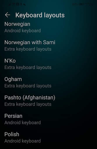 More Physical Keyboard Layouts screenshot 2