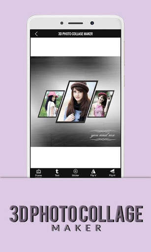 3D photo collage maker 1 تصوير الشاشة