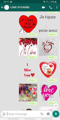 Love stickers for whatsapp ❤️ WASTICKERAPPS screenshot 3