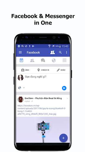Faster for Facebook Lite 4 تصوير الشاشة