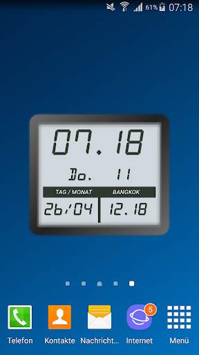 World Time Live Wallpaper screenshot 1
