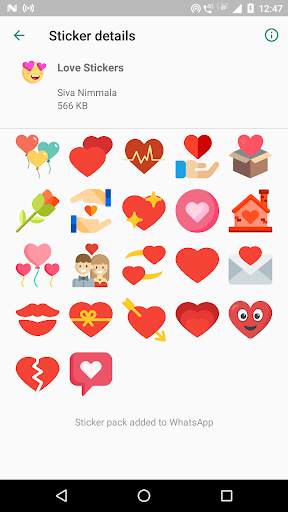 Love Stickers for WhatsApp screenshot 3