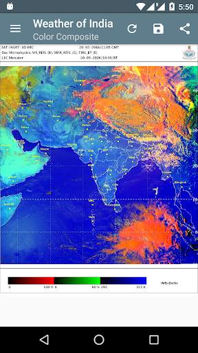 Weather of India Satellite screenshot 4