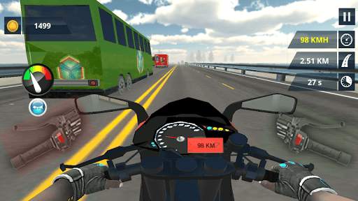 Traffic Motorbike Racer: Highway Rider 3D screenshot 2