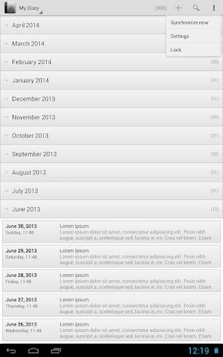 My Diary (gray) screenshot 11