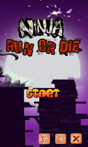 Ninja Run Or Die screenshot 1