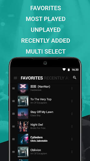 BlackPlayer Music Player screenshot 2