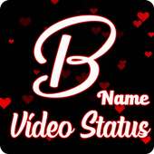 B Letter Video Status logo
