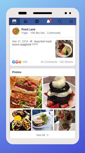 Fast Face Browser & video download screenshot 1