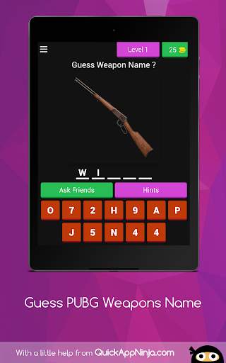 Guess PUBG Weapons Name screenshot 12