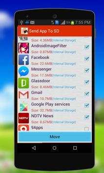 Send Apps to Sdcard скриншот 1