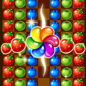 Puzzle fruits forest icon