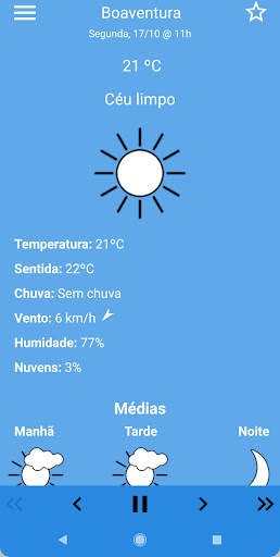 MadeiraWeather screenshot 4