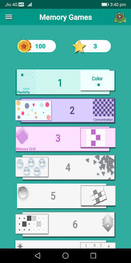 Genius Memory Games screenshot 2