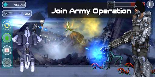 Mars Surgical Strike : Army vs Aliens screenshot 2