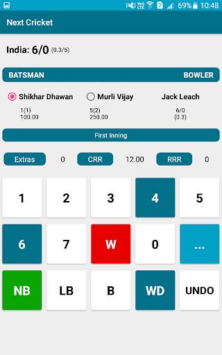 Next Cricket - Scoring With Test Match (Offline) screenshot 5