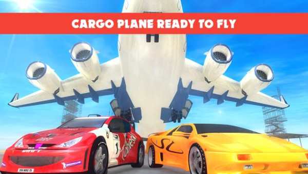 Race Car Transporter Airplane screenshot 1