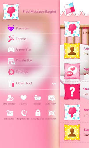 GO SMS GOODNIGHT THEME screenshot 5