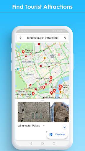 GPS Route Finder Maps Navigate screenshot 6