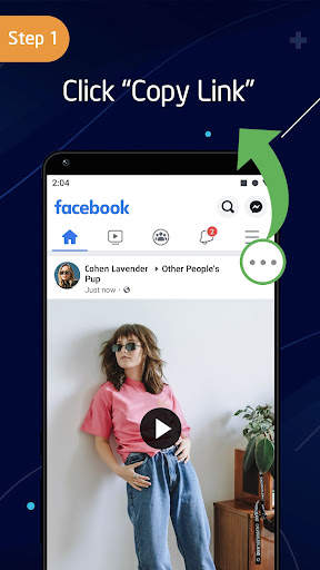 Video Downloader for Facebook screenshot 1