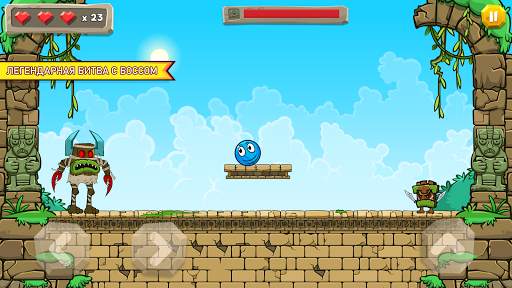 Blue Ball 11: Bounce Adventure скриншот 6